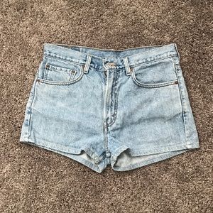 Levi's High Waisted Shorts